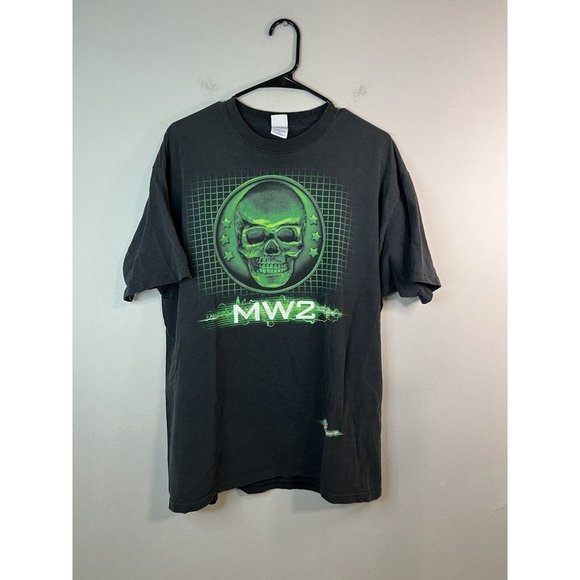 Vintage Call of Duty Modern Warfare 2 MW2 Video Game T-Shirt Sz XL - Picture 1 of 8